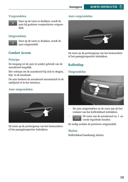 2022-2023 Mini Cabrio Gebruikershandleiding | Nederlands