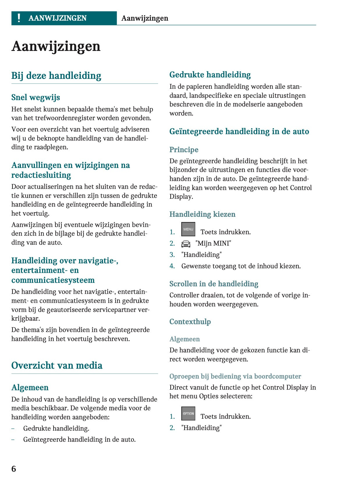 2022-2023 Mini Cabrio Gebruikershandleiding | Nederlands