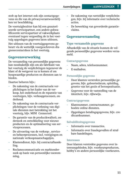 2023 Mini Cooper SE Gebruikershandleiding | Nederlands