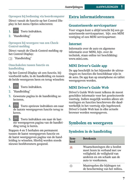 2023 Mini Cooper SE Gebruikershandleiding | Nederlands