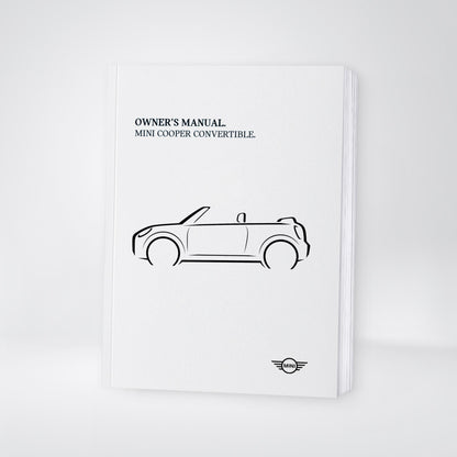2026 Mini Cooper Convertible Owner's Manual | English US