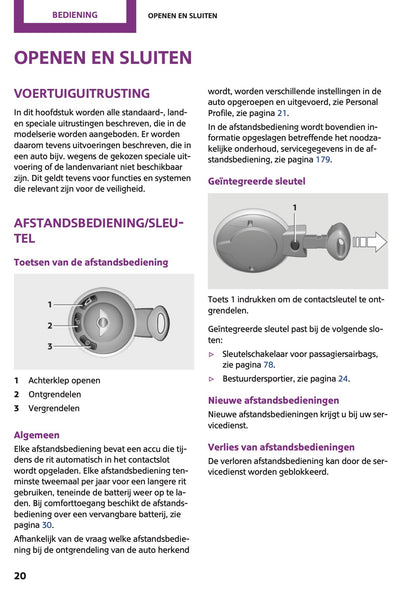 2013 Mini Countryman/Paceman Owner's Manual | Dutch