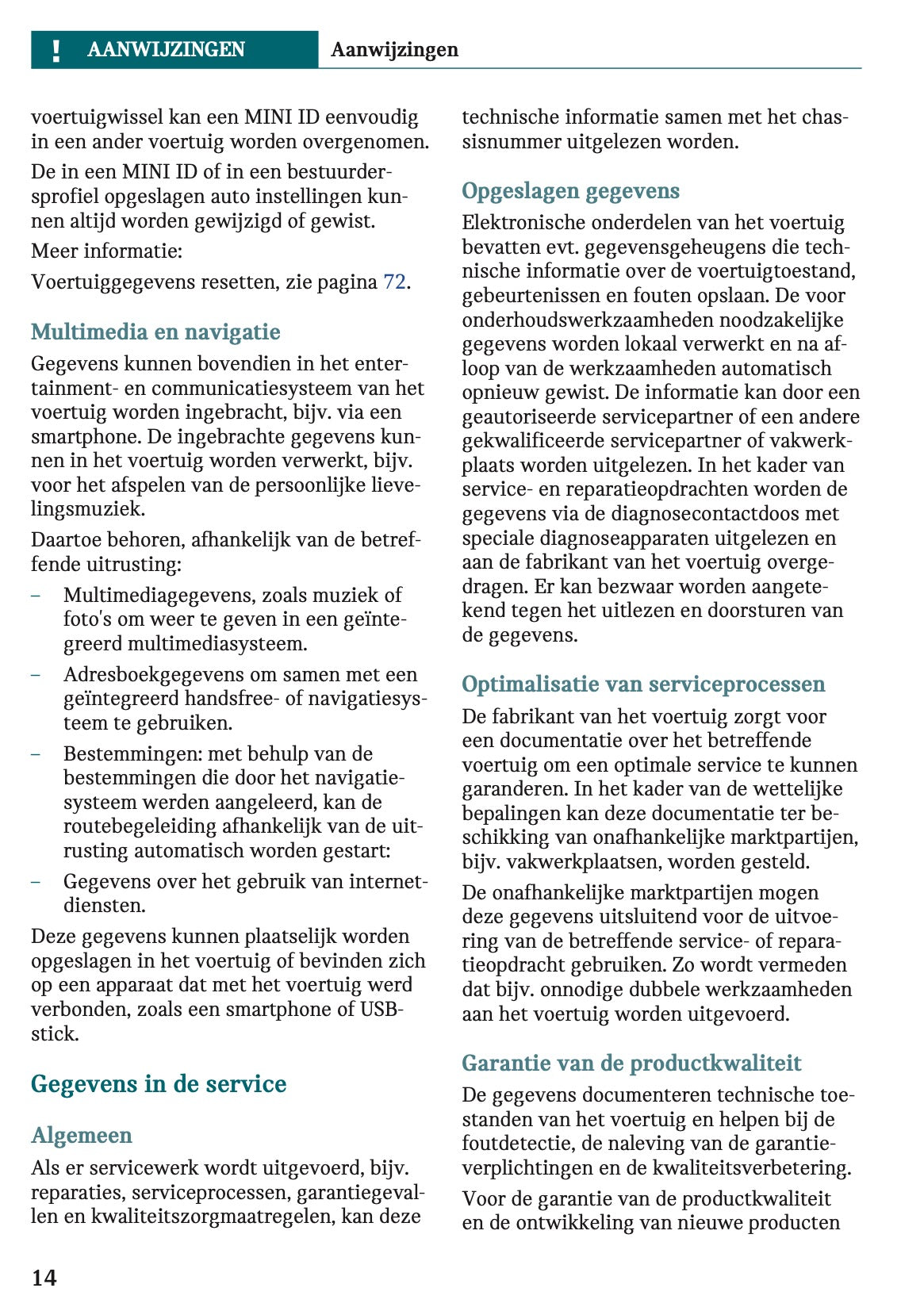 2024 Mini Countryman Gebruikershandleiding | Nederlands
