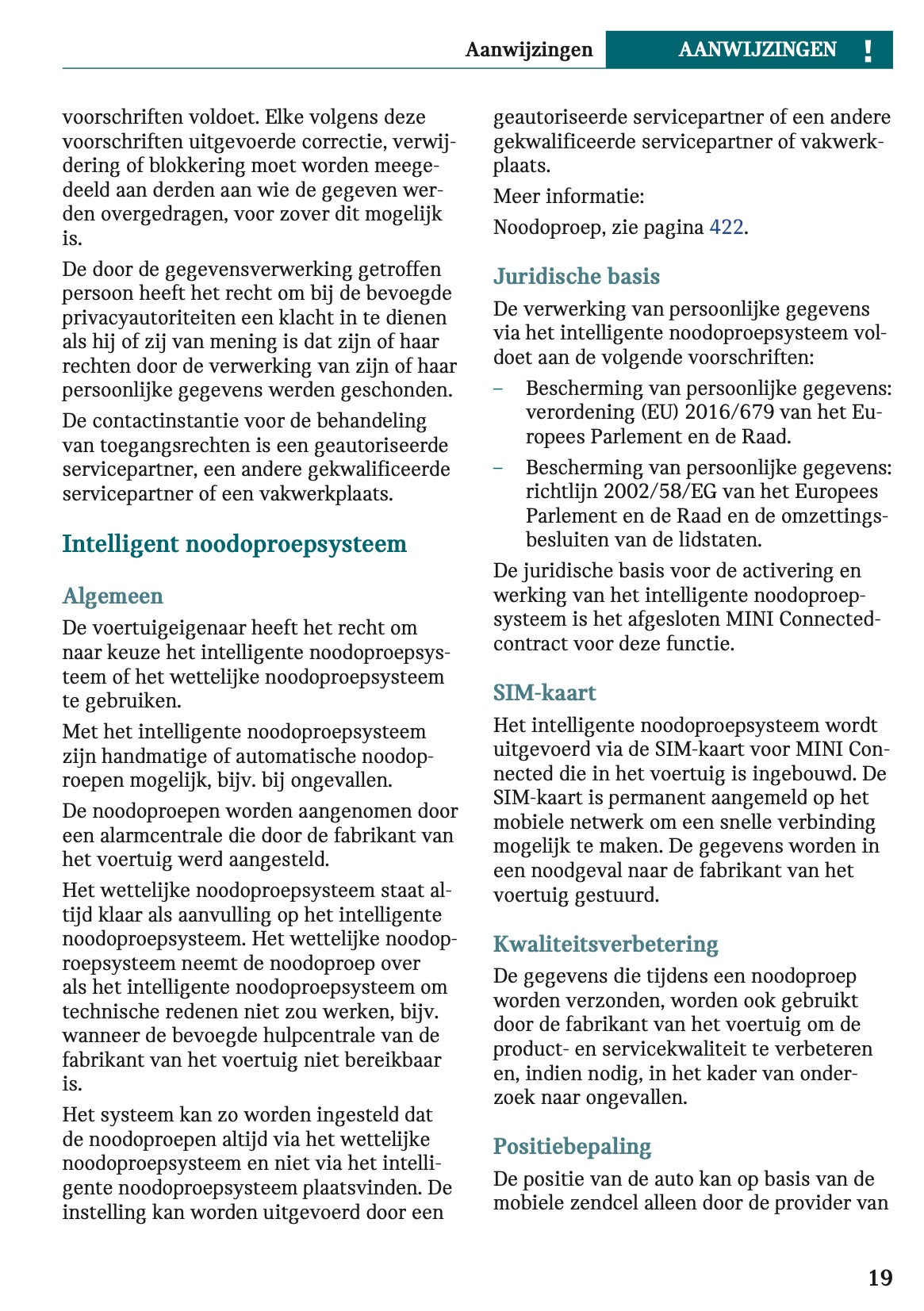 2024 Mini Countryman Gebruikershandleiding | Nederlands