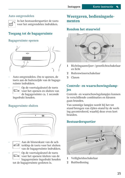 2025-2026 Mini Countryman Owner's Manual | Dutch