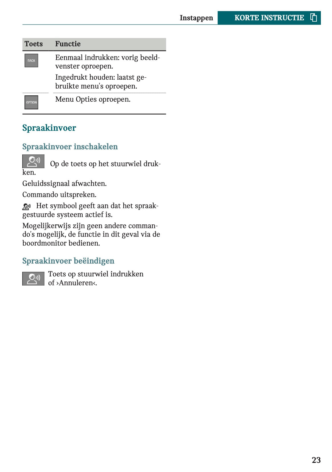 2023 Mini Mini Owner's Manual | Dutch