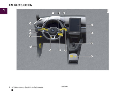2026 Mitsubishi ASX Owner's Manual | German