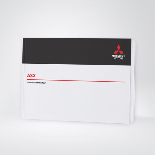 2026 Mitsubishi ASX Owner's Manual | French