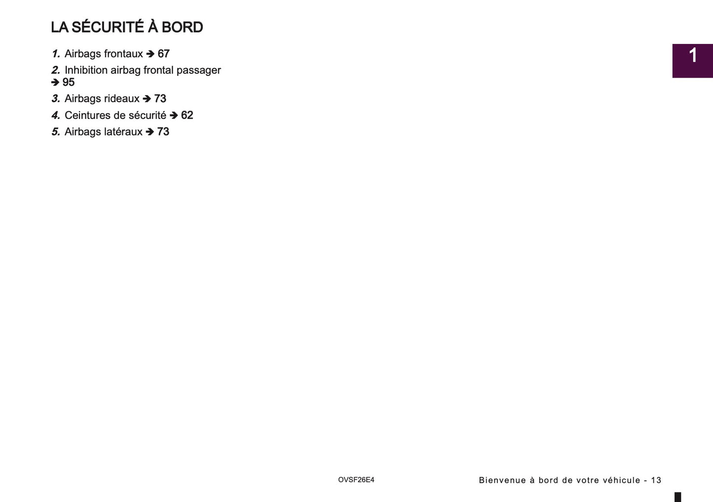 2026 Mitsubishi ASX Owner's Manual | French