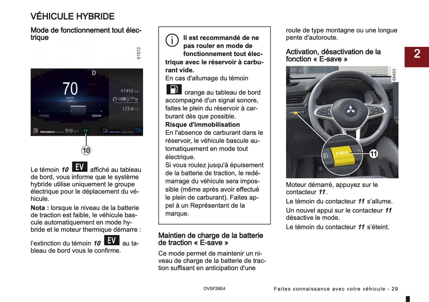 2026 Mitsubishi ASX Owner's Manual | French