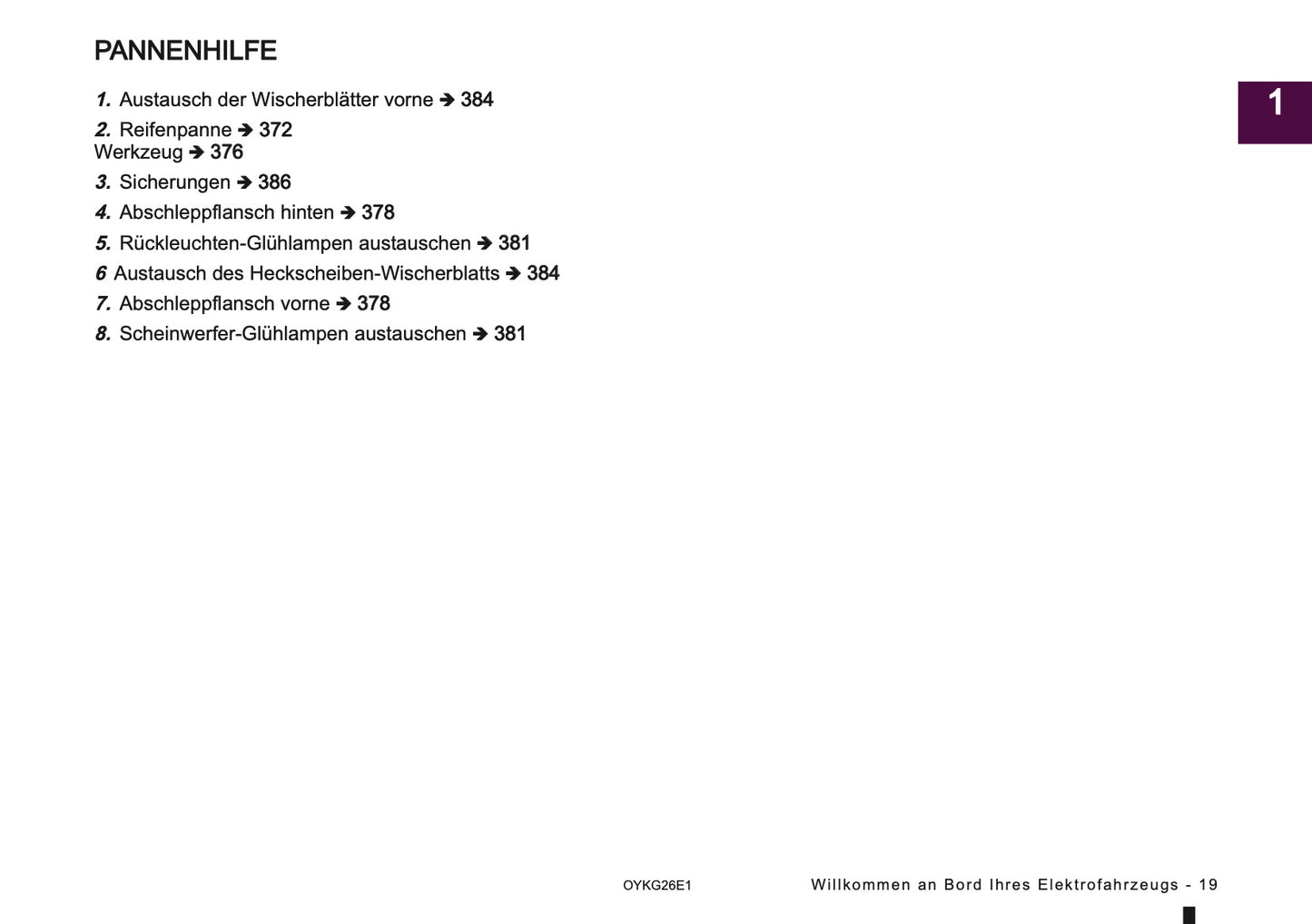 2026 Mitsubishi Eclipse Cross EV Bedienungsanleitung | Deutsch