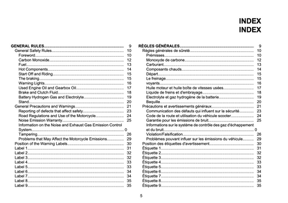 2011 Moto Guzzi V7 Racer Owner's Manual | English