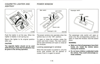 1994 Nissan 300ZX Owner's Manual | English