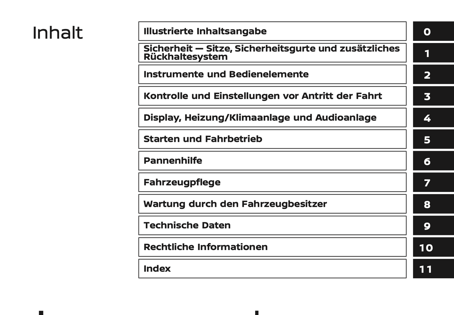 2024 Nissan Qashqai Bedienungsanleitung | Deutsch