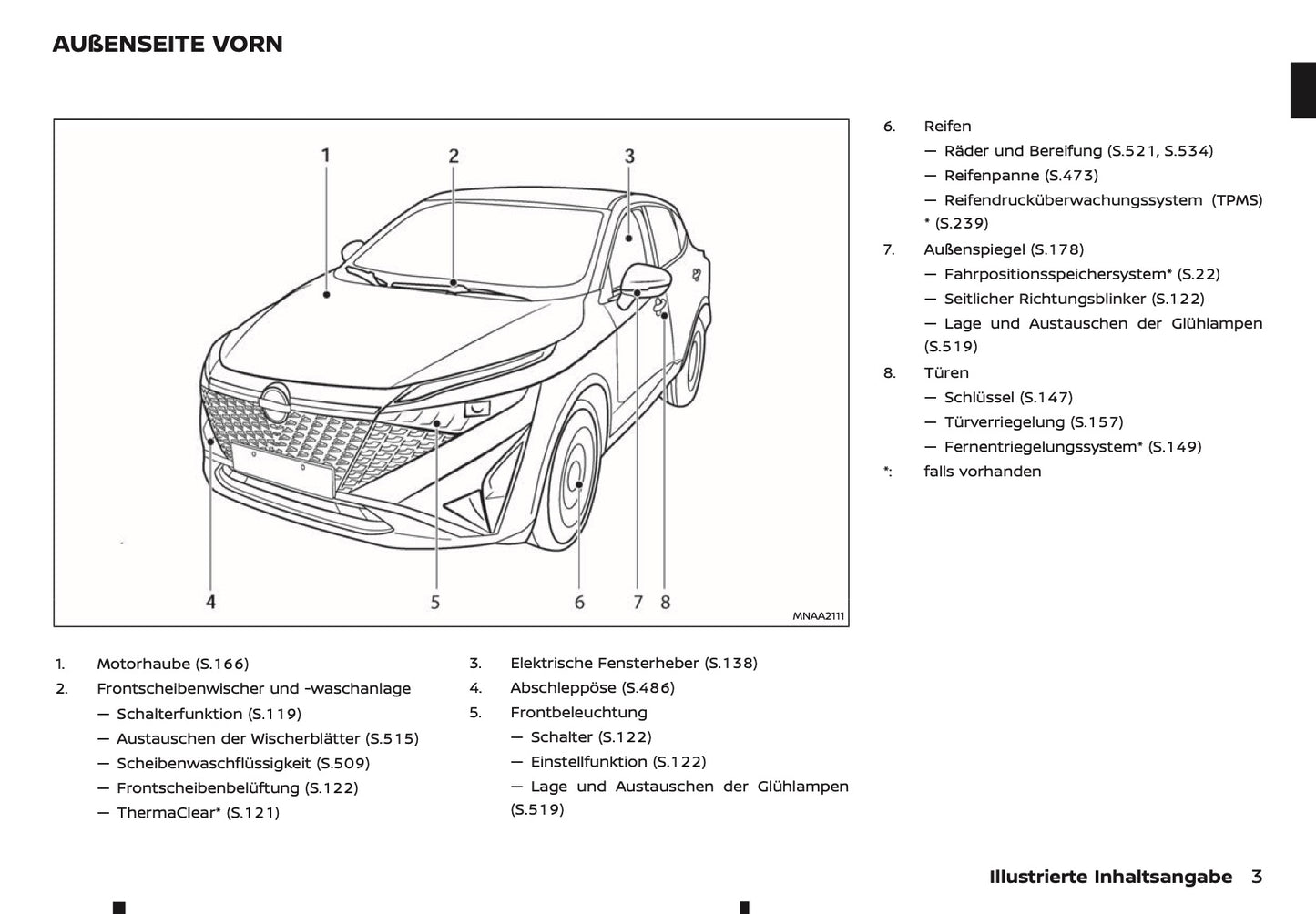 2025 Nissan Qashqai Bedienungsanleitung | Deutsch