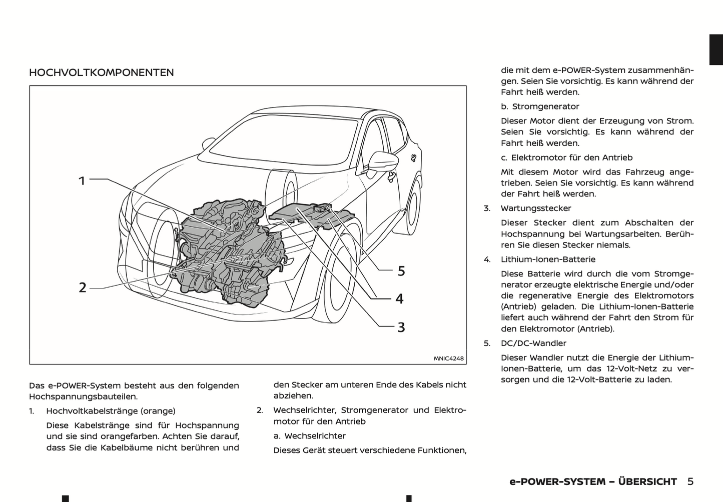 2024 Nissan Qashqai e-Power Owner's Manual | German