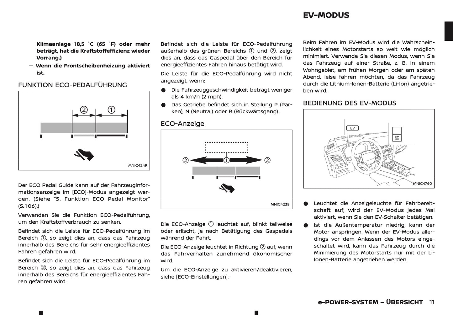 2026 Nissan Qashqai e-Power Bedienungsanleitung | Deutsch