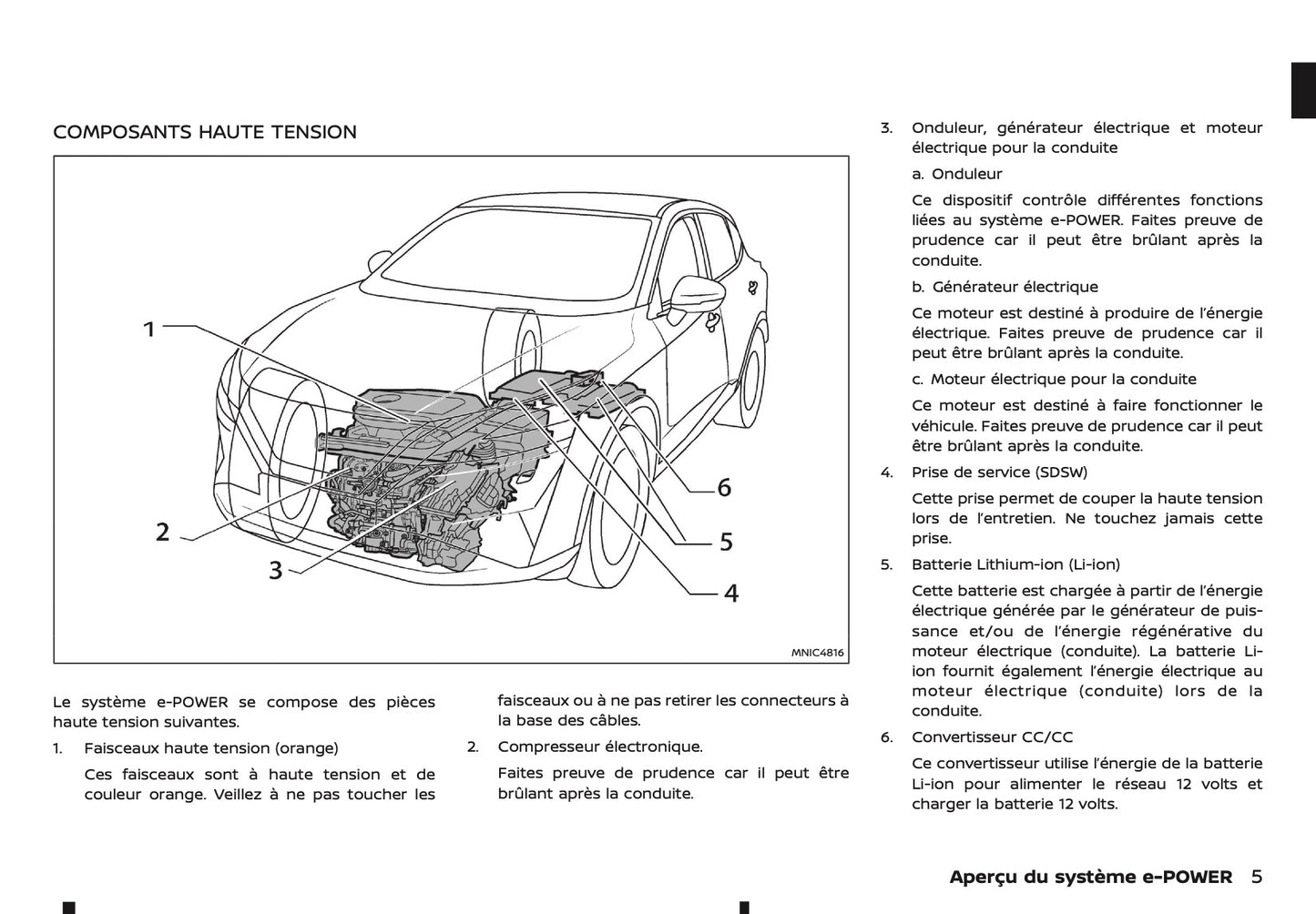 2026 Nissan Qashqai e-Power Owner's Manual | French