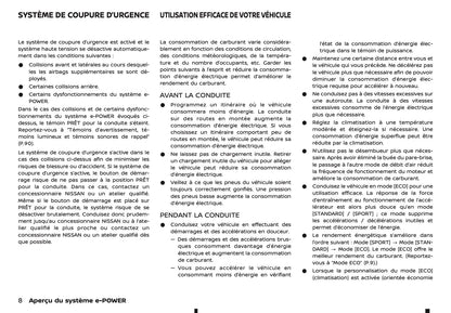 2026 Nissan Qashqai e-Power Owner's Manual | French