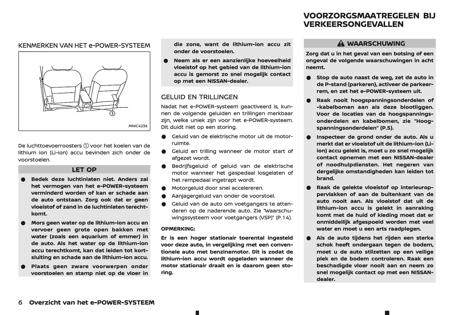 2025-2026 Nissan Qashqai e-Power Gebruikershandleiding | Nederlands