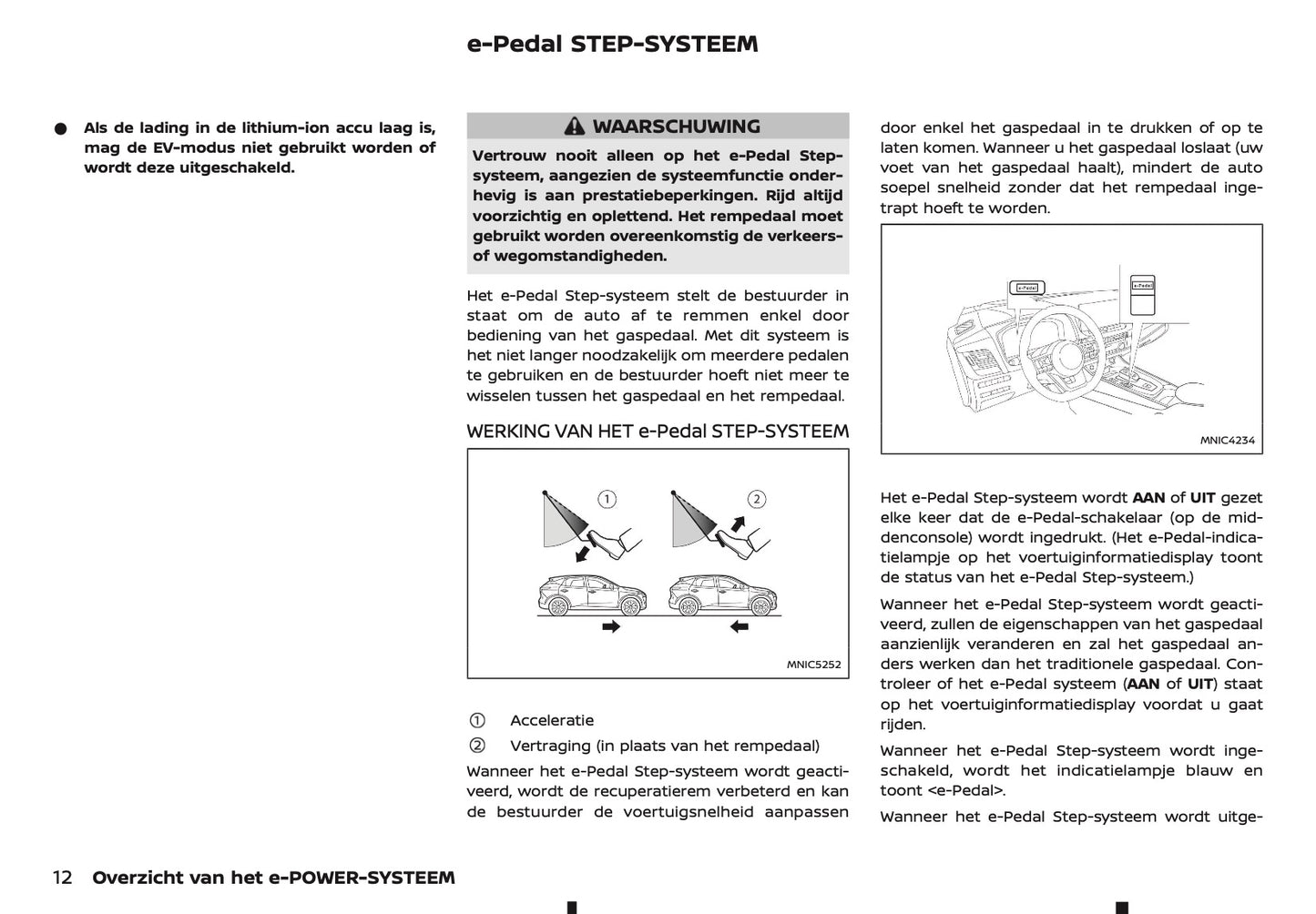 2025-2026 Nissan Qashqai e-Power Gebruikershandleiding | Nederlands