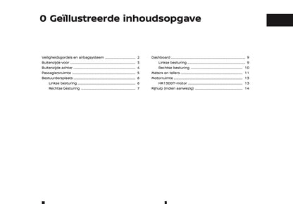 2025-2026 Nissan Qashqai Owner's Manual | Dutch