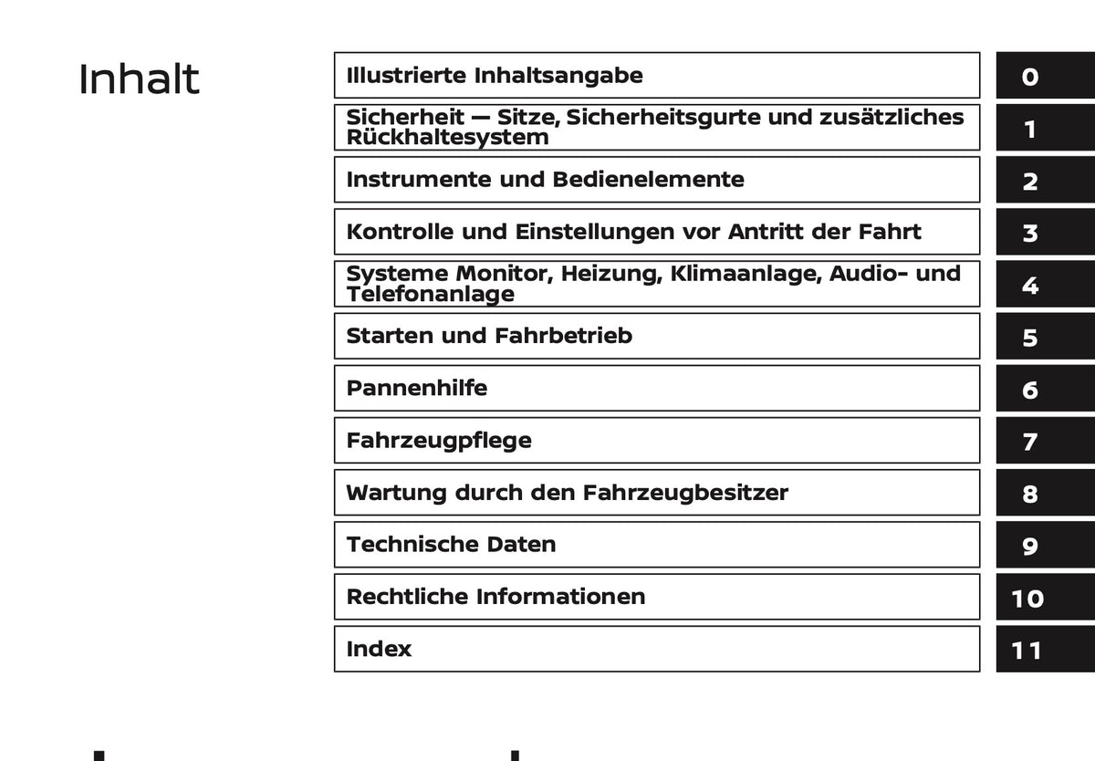 2024-2025 Nissan X-Trail Owner's Manual | German