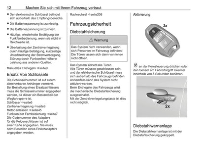 2025 Opel Astra Owner's Manual | German
