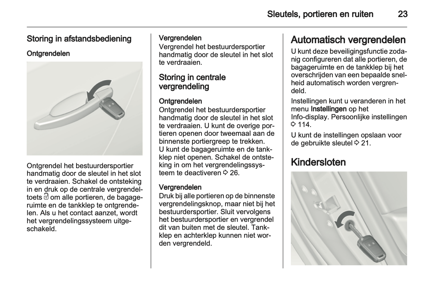 2011 Opel Astra Owner's Manual | Dutch