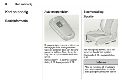 2011 Opel Astra Owner's Manual | Dutch