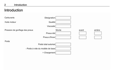 2021 Opel Combo Owner's Manual | French