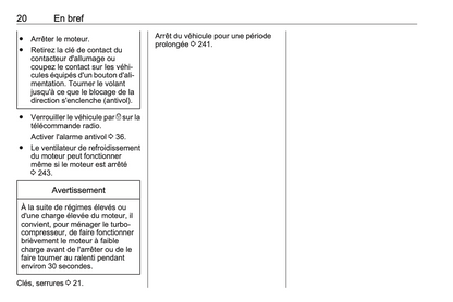 2021 Opel Combo Owner's Manual | French