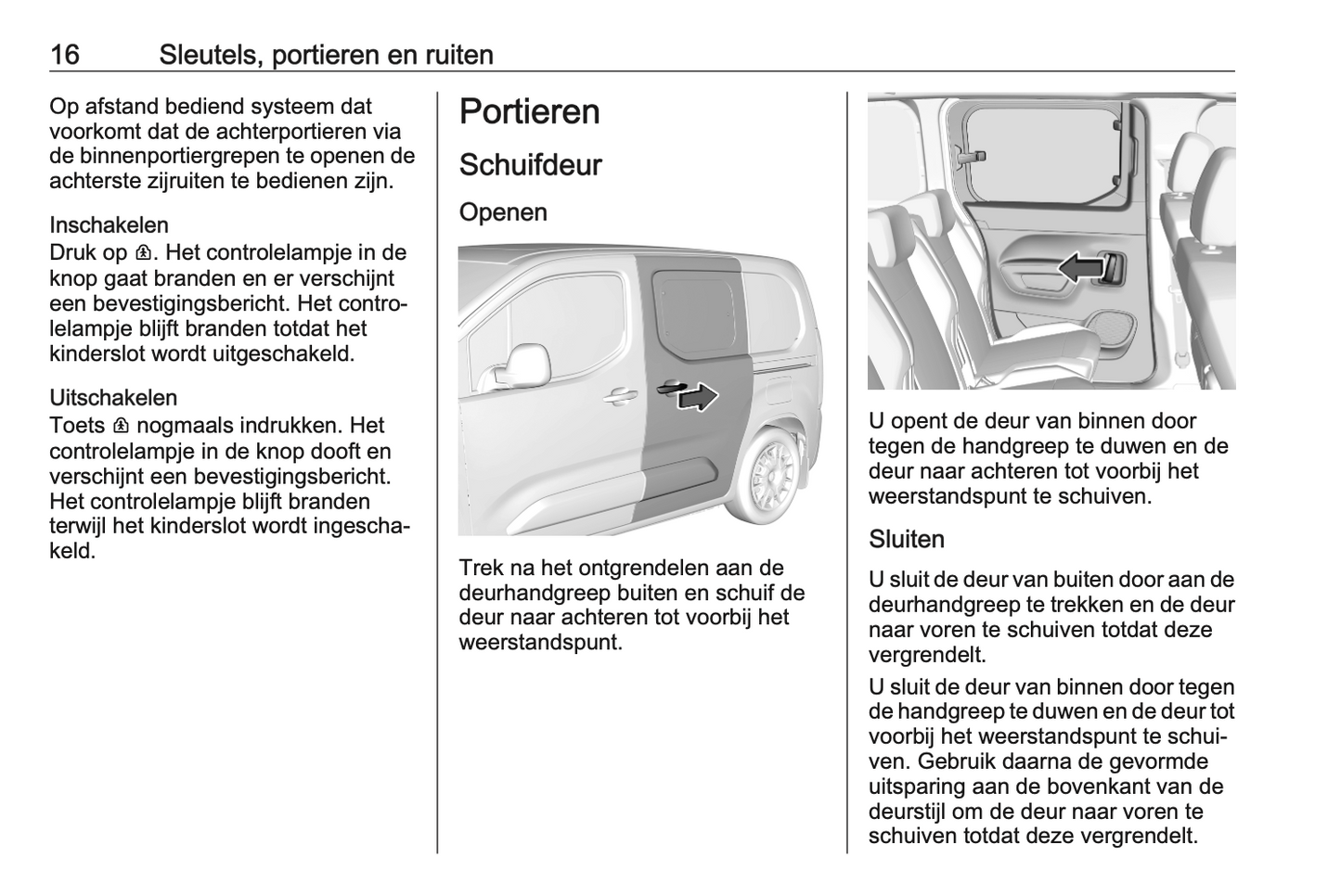 2024 Opel Combo Owner's Manual | Dutch