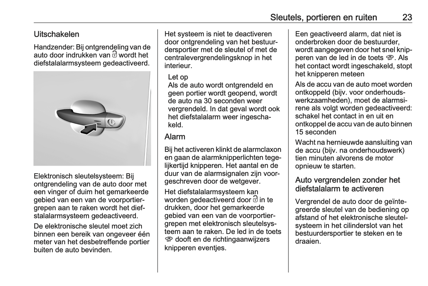 2024 Opel Combo Owner's Manual | Dutch