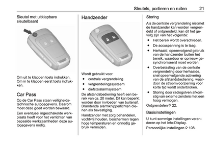 2015-2016 Opel Corsa Handleiding | Nederlands