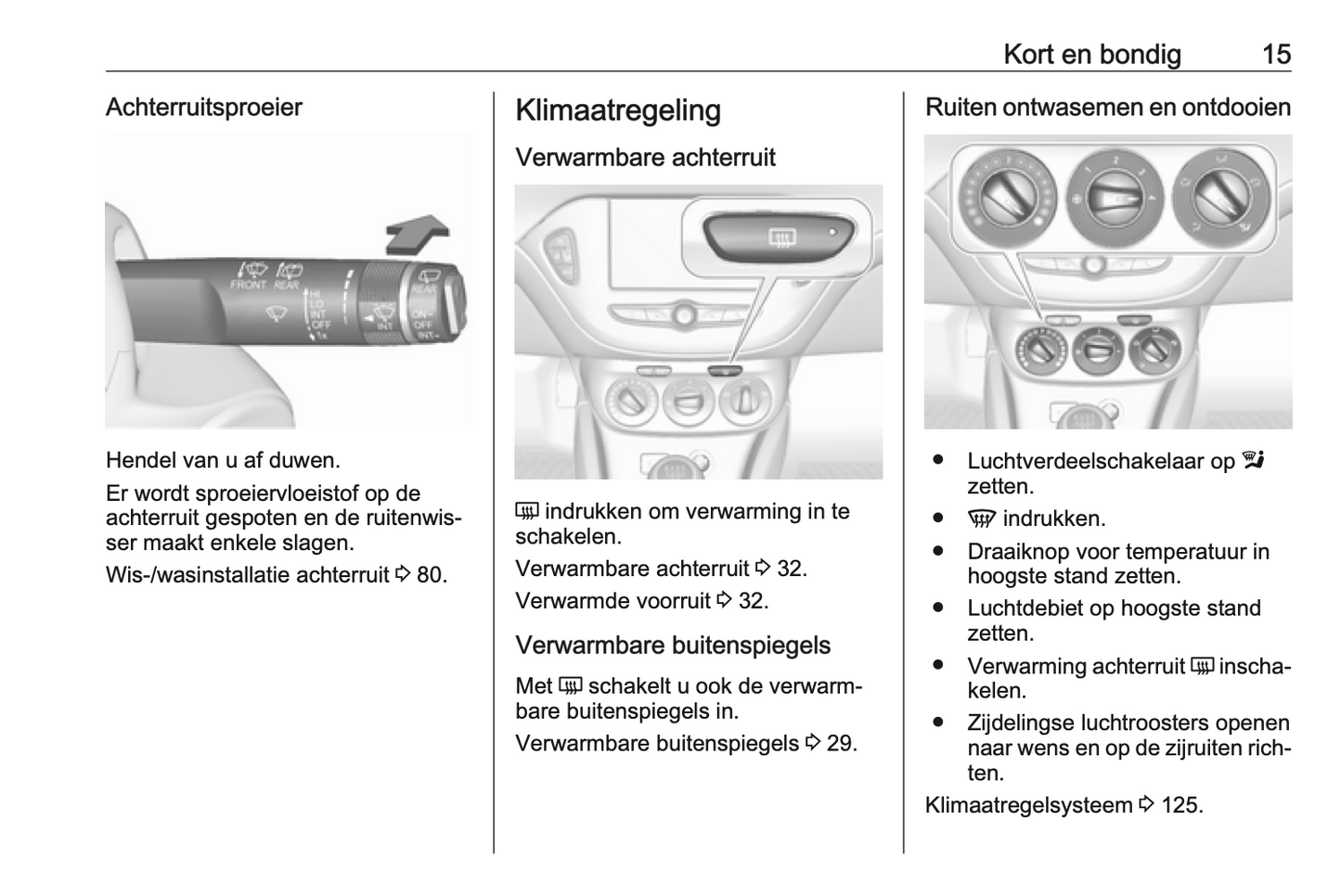 2016-2017 Opel Corsa Gebruikershandleiding | Nederlands