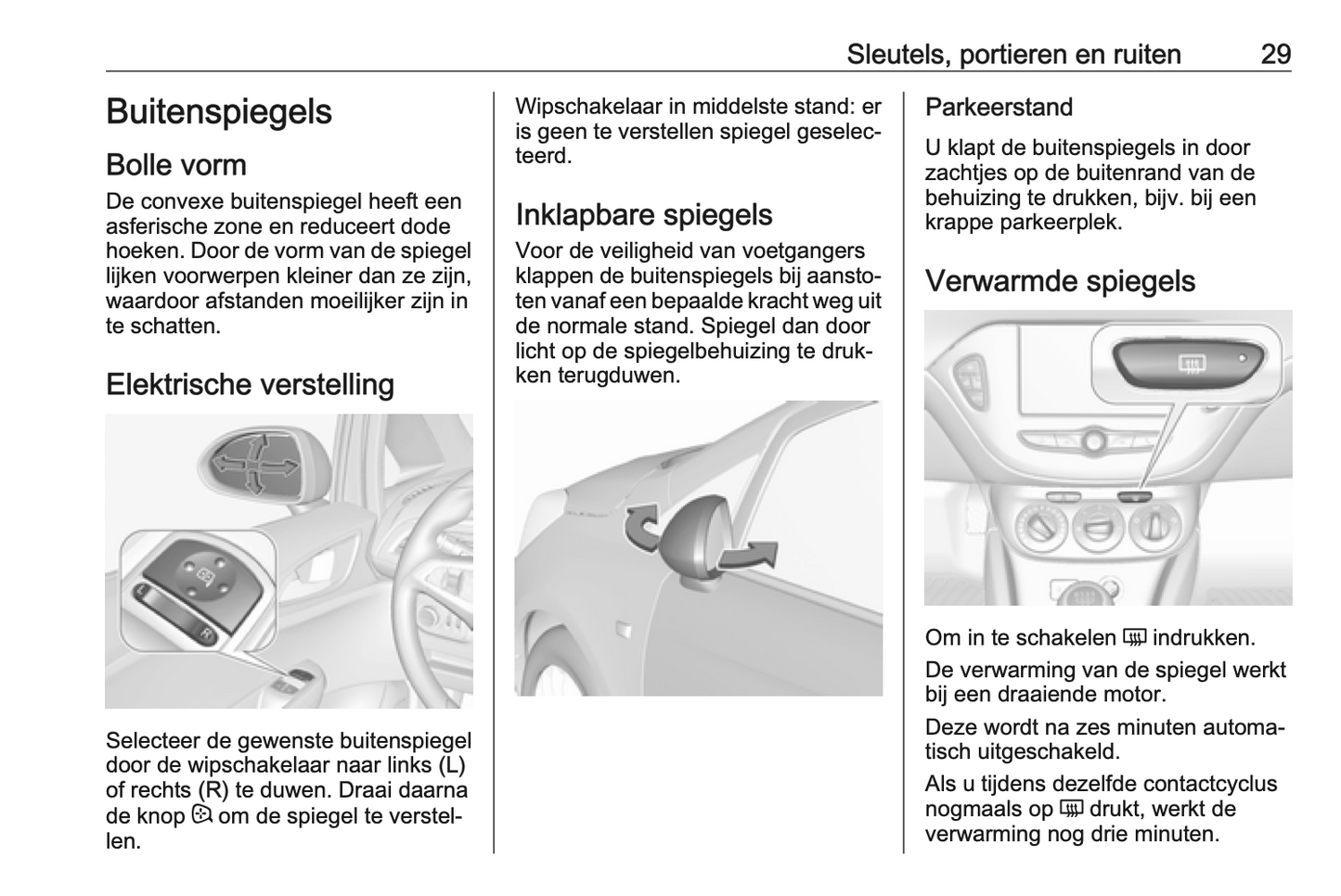 2016-2017 Opel Corsa Gebruikershandleiding | Nederlands