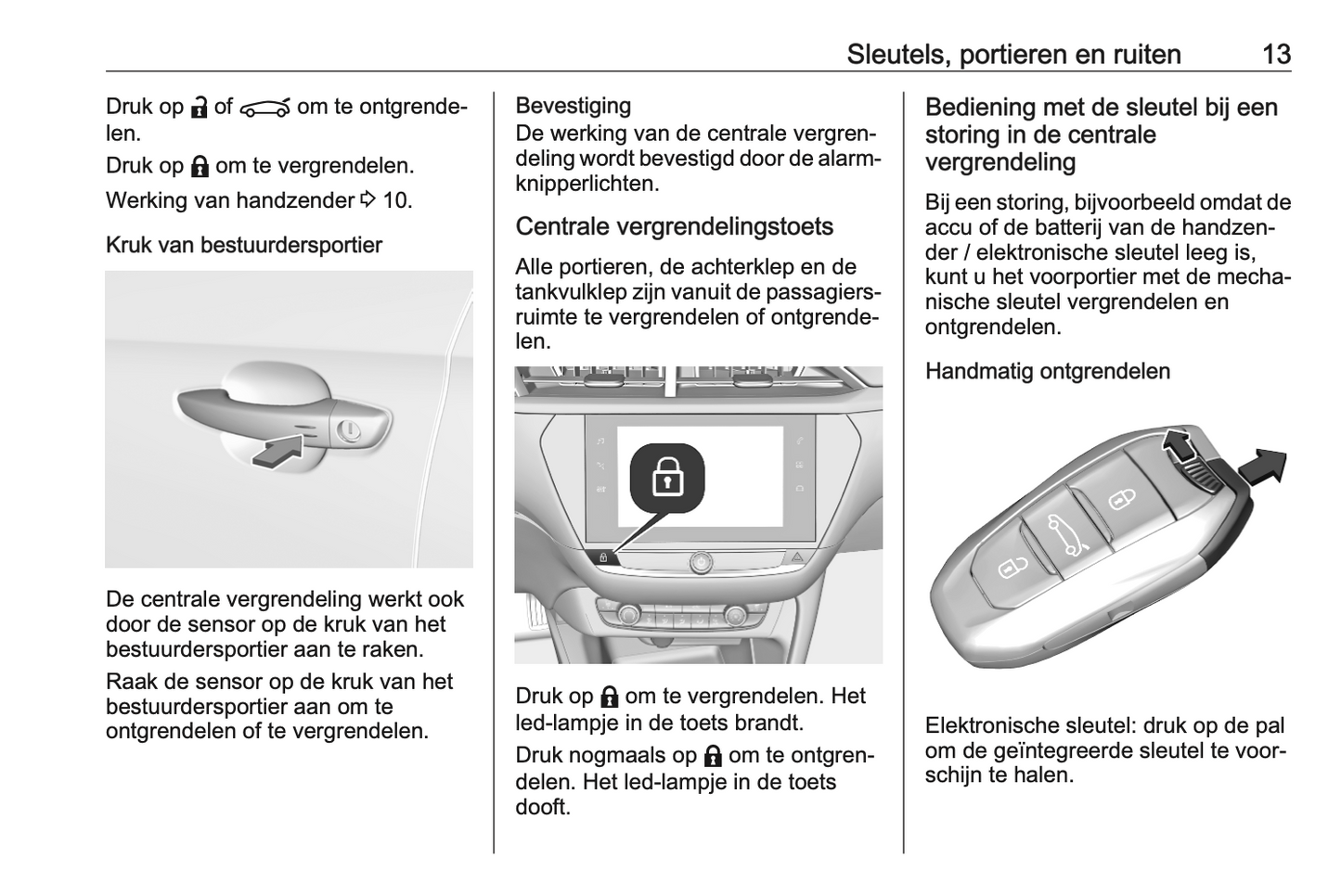 2023 Opel Corsa/Corsa-e Owner's Manual | Dutch