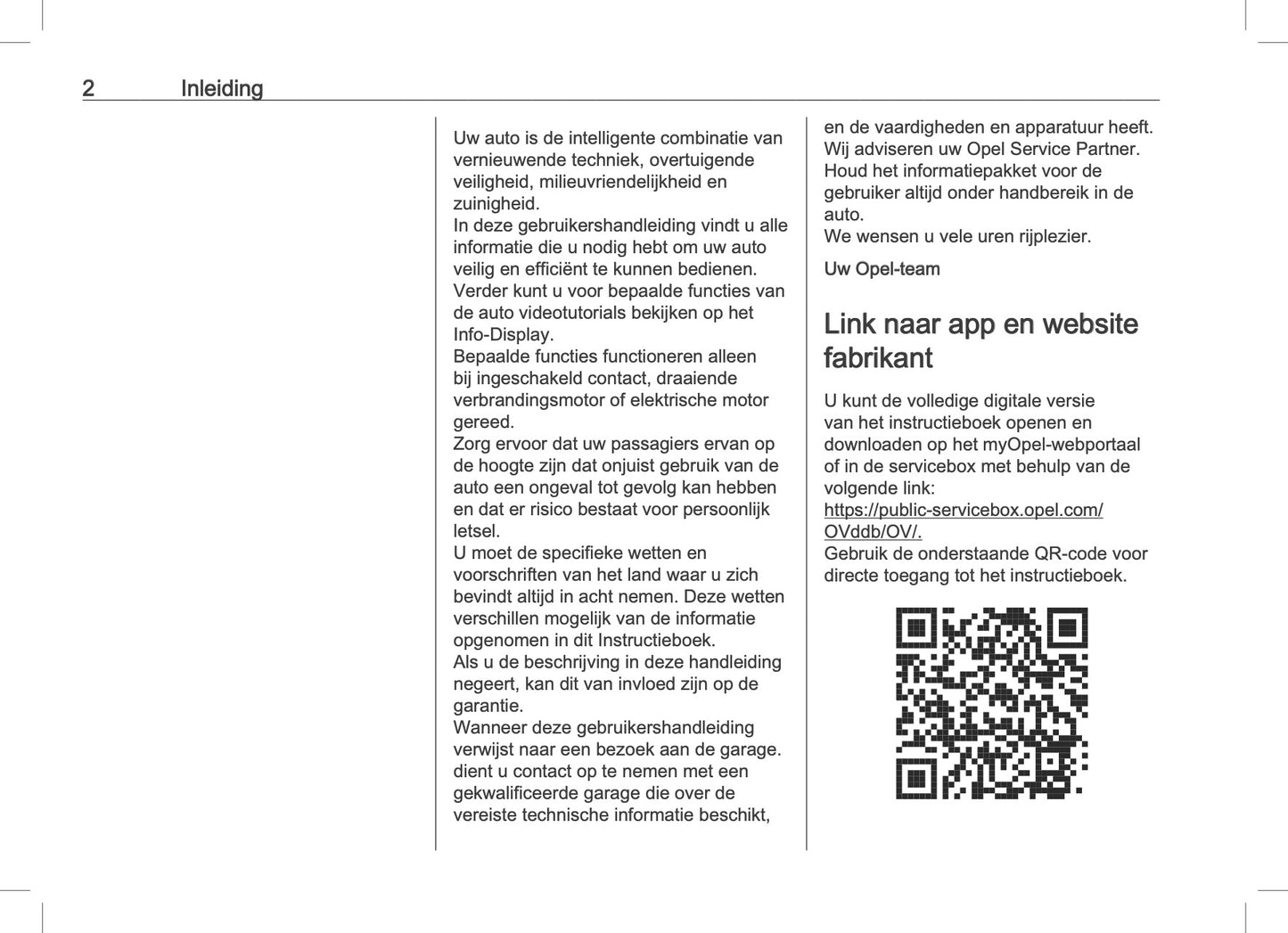 2025 Opel Corsa Gebruikershandleiding | Nederlands