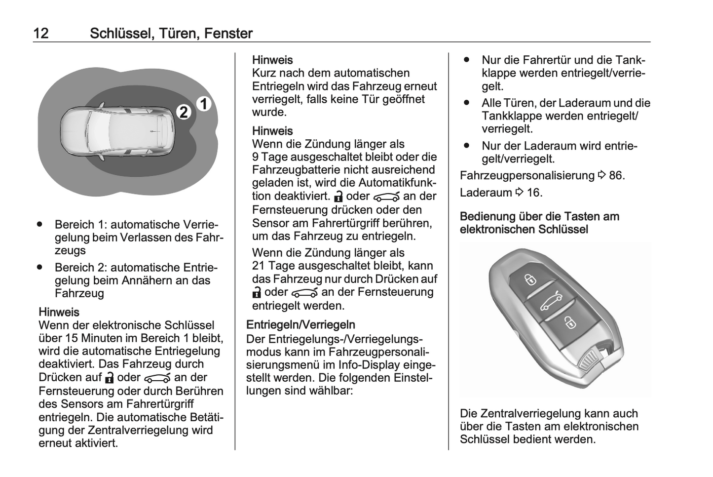 2020-2021 Opel Corsa / Corsa-e Bedienungsanleitung Deutsch