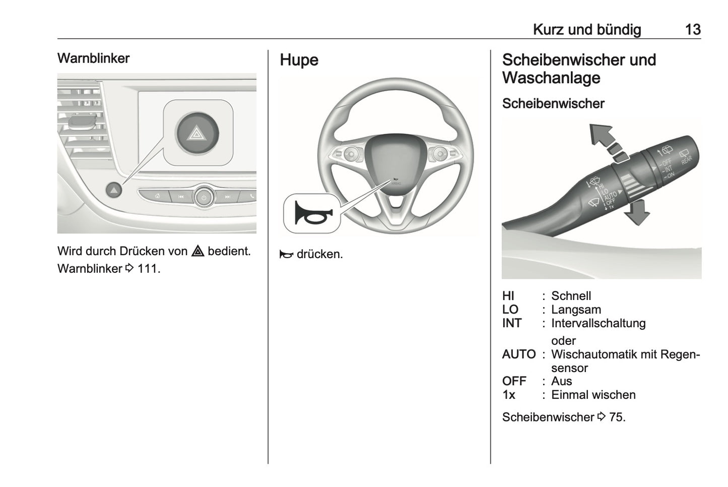 2019-2020 Opel Crossland X Bedienungsanleitung | Deutsch
