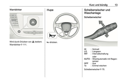 2019-2020 Opel Crossland X Bedienungsanleitung | Deutsch