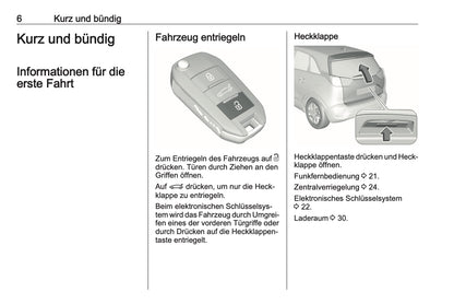 2019-2020 Opel Crossland X Bedienungsanleitung | Deutsch