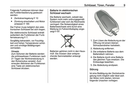 2023-2024 Opel Crossland Owner's Manual | German