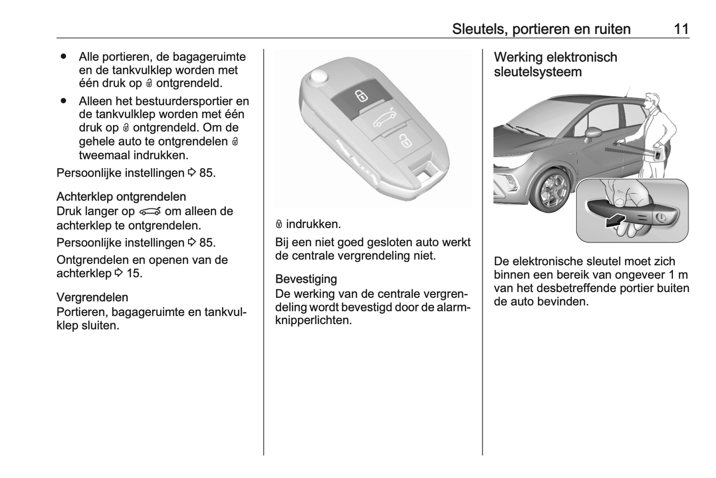 2023-2024 Opel Crossland Bedienungsanleitung | Niederländisch