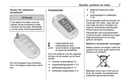 2023-2024 Opel Crossland Bedienungsanleitung | Niederländisch