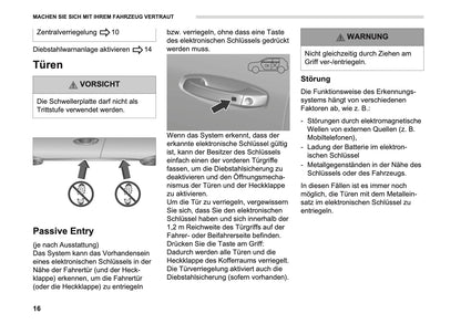 2026 Opel Frontera Owner's Manual | German