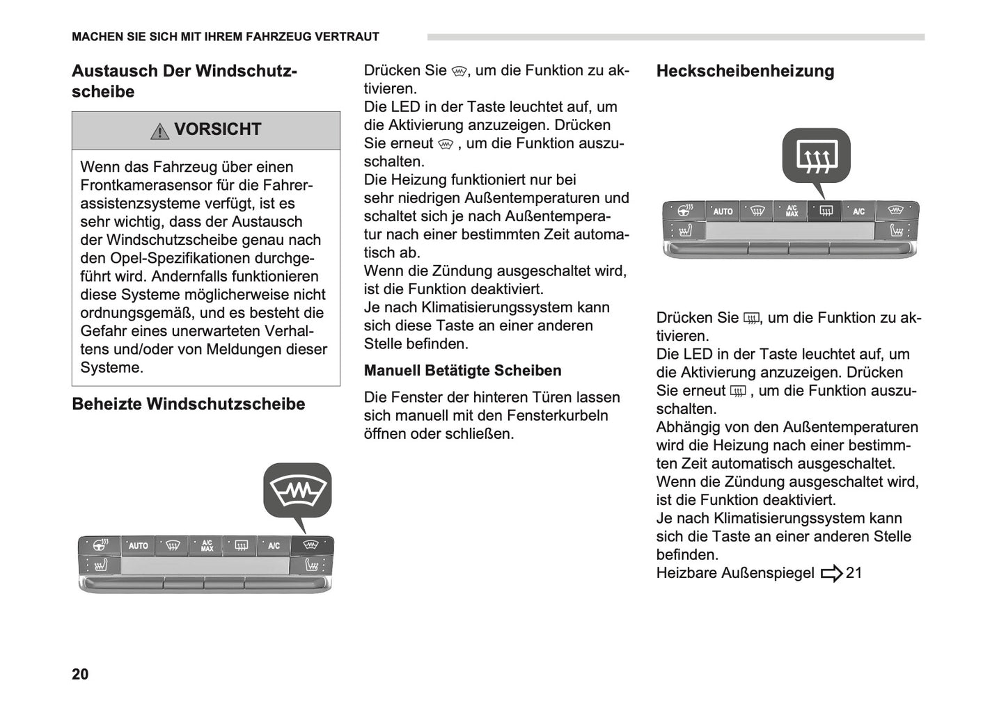 2026 Opel Frontera Owner's Manual | German