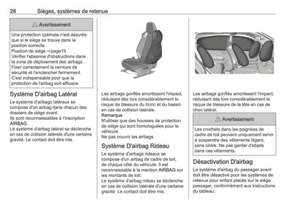 2025-2026 Opel Frontera Owner's Manual | French