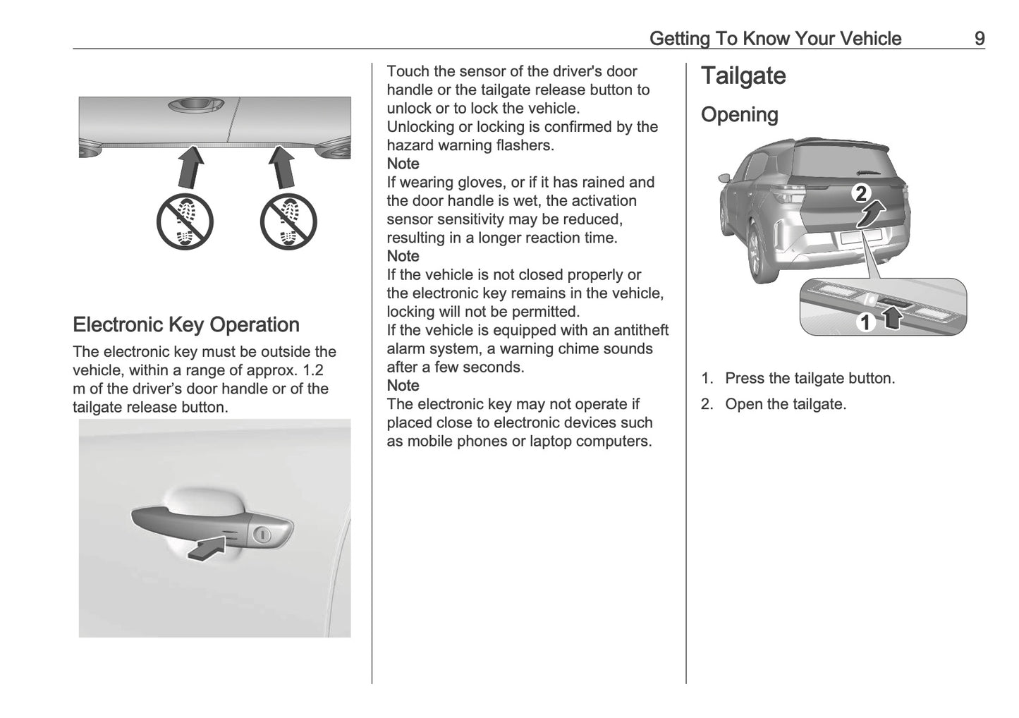2025-2026 Opel Frontera Owner's Manual | English